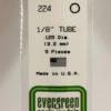EVERGREEN, 224, RÖR, Styren, 3,2mm(5/förp) - Bild 2