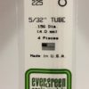 EVERGREEN, 225, RÖR, Styren, 4,0mm(4/förp) - Bild 2