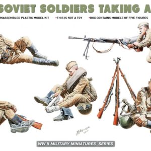 MiniArt, 35233, Soviet Soldiers Taking a Brake, Skala 1:35