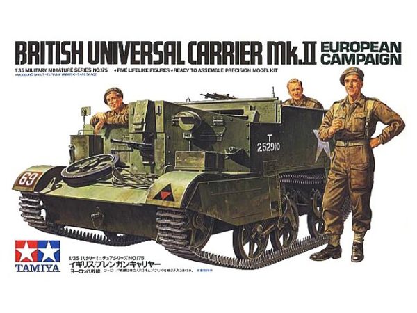 Tamiya, 35175, Universal Carrier Mk.II (European Campaign), Skala 1:35