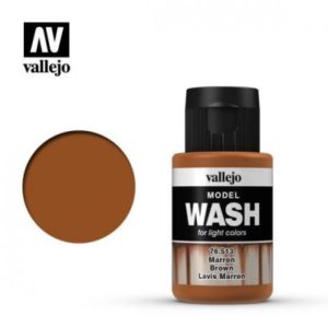 Vallejo, 76.513, Model Wash, Brown