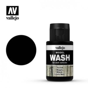 Vallejo, 76.518, Model Wash, Black