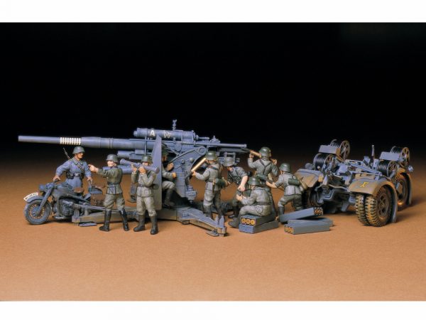 Tamiya, 35017, German 88mm Gun Flak36/37, Skala 1:35