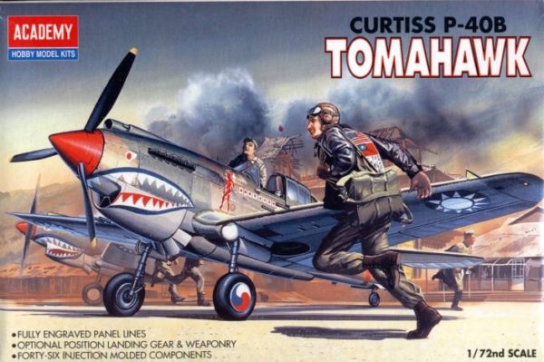 Academy, 12456, P-40B, skala 1:72