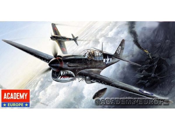 Academy, 12465, P-40M/N, skala 1:72
