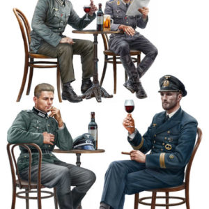 MiniArt, 35396, German Soldiers In Cafe, skala 1:35