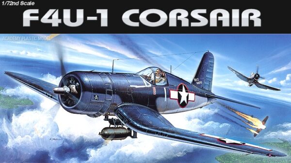 Academy, 12457, U.S. Navy Fighter  F4U-1, skala 1:72