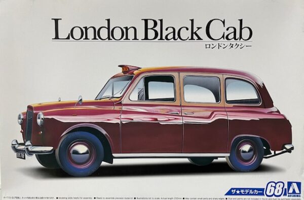 Aoshima, London Black Cab, skala 1:24