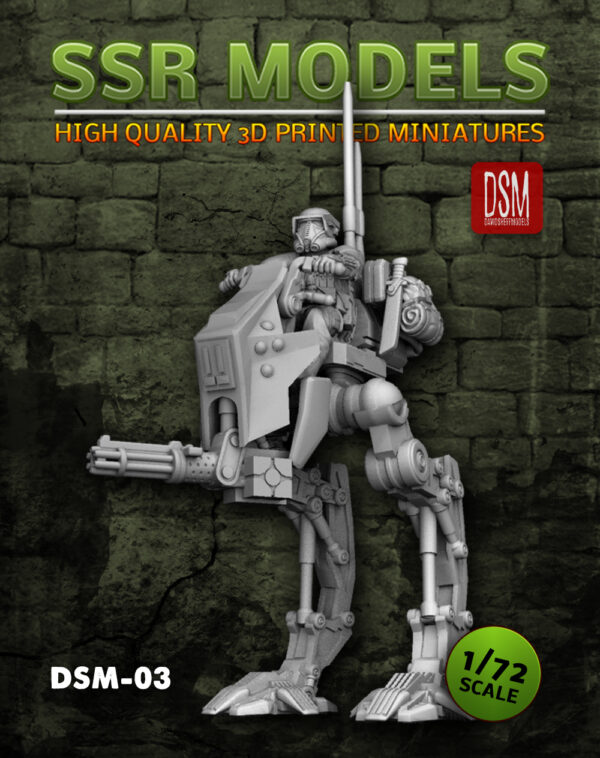 SSR Models, DSM-03, Star Wars, 3D-print, skala 1:72