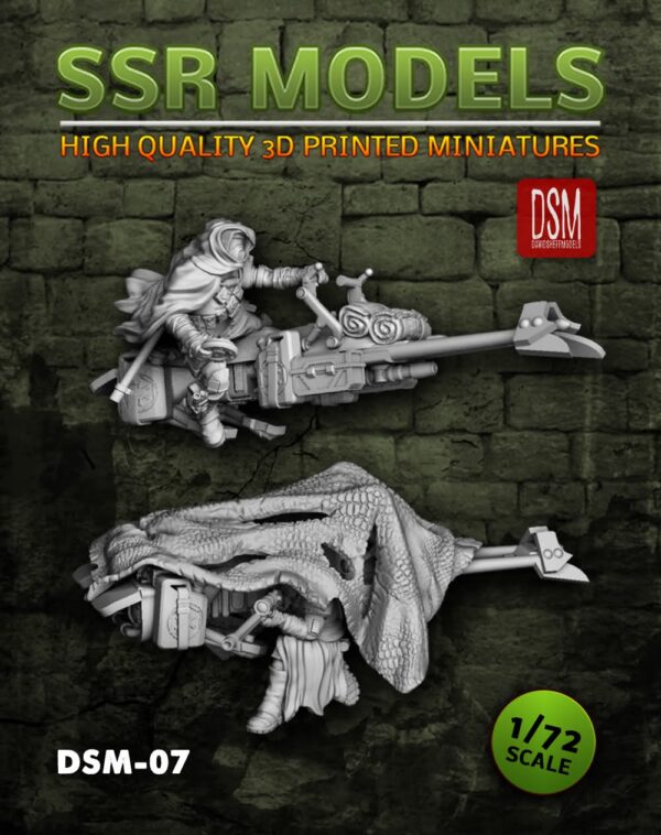 SSR Models, DSM-07, Star Wars, 3D-print, skala 1:72