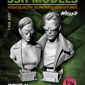 SSR Models, SSR.Movie-16, The Matrix, 3D-print, skala 1:16