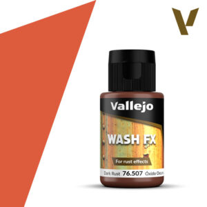 Vallejo, 76.507, Wash Dark Rust, 35ml