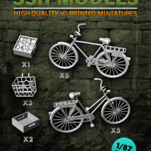 SSR Models, Bicycleset, 3D-print, skala 1:87