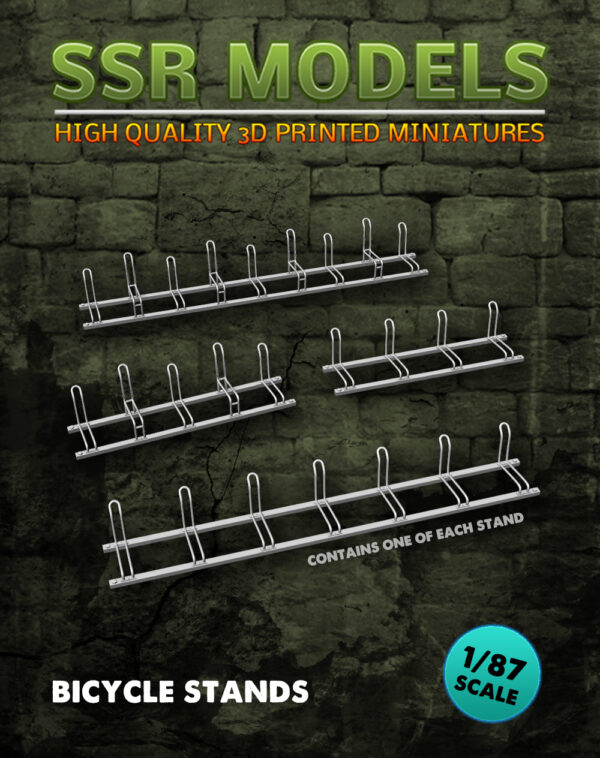 SSR Models, Bicycle stands, skala 1:87
