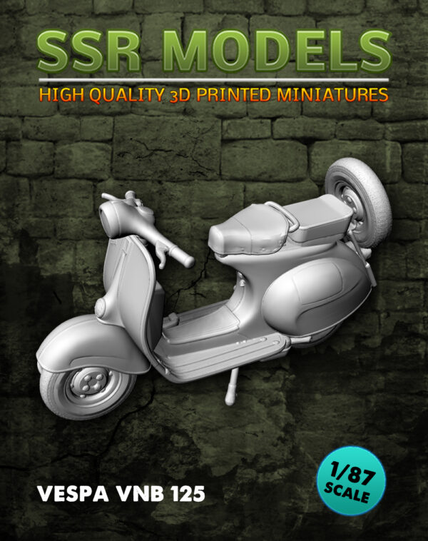 SSR Models, Vespa VNB 125, skala 1:87