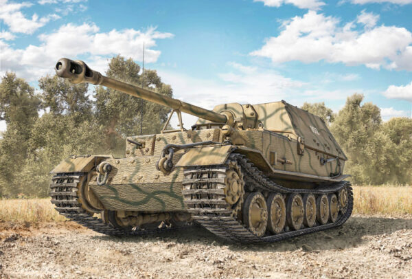 Italeri, 211, Sd. Kfz. 184 Panzerjäger Tiger (P), Elefant, skala 1:35