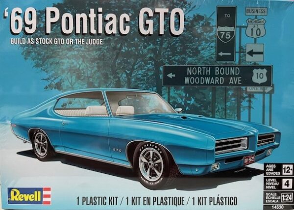 Revell, 14530, 69 Pontiac GTO, skala 1:24