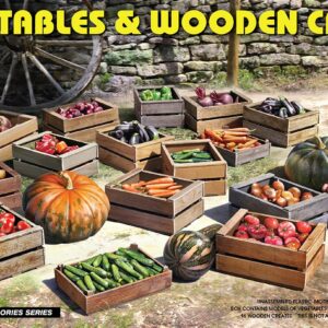 MiniArt, 35629, Vegetables & Wooden Crates, skala 1:35
