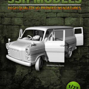 SSR Models, Ford Transit 1965, 3D-print, skala 1:72