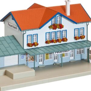 FALLER, 212110, Tågstation "Feuerbach", Plastbyggsats, Skala N.