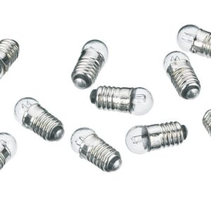 MÄRKLIN, E600100, Glödlampa, Klar, 19V-E5,5, Säljs styckvis.