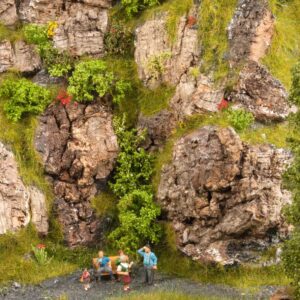 NOCH, 08810, Bitar av Kork till bergsbyggen, ca 80g, Passar samtliga skalor.