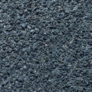 NOCH, 09365, Ballast, Basalt, Grus, "Mörkgrå", 250g, Passar skala H0 och TT.