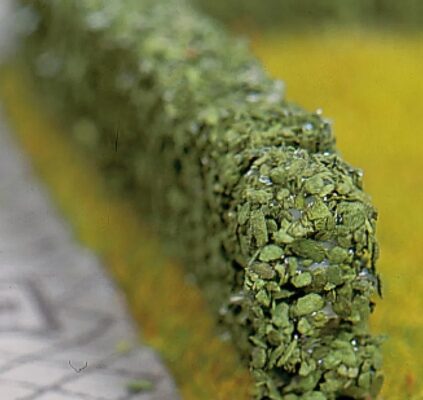 NOCH, 21524, Häck, "Mörkgrön", 1st 50cm x1.5 x 0.8 cm och 1st 50cm x1 x 0.6 cm, Passar skala H0, TT och N.