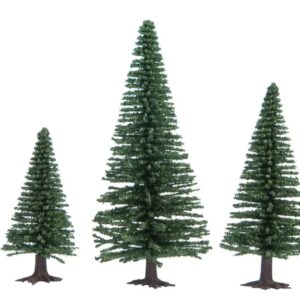 NOCH, 26920, Granar, 10 stycken, 5cm - 14cm, Skala H0 och TT.