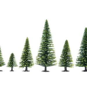 NOCH, 32925, Naturtrogna Granar, 10 stycken, , Höjd: 3,5cm - 9cm, Skala N och Z.