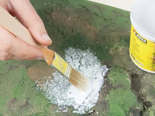 NO61130, Gräslim till Statiskt Flock, 250g, Passar till samtliga skalor. - Bild 2