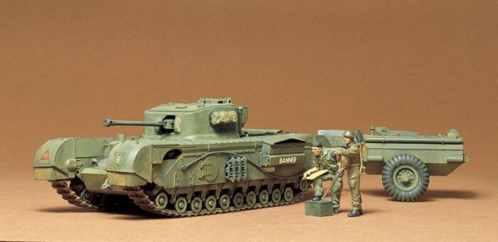 Tamiya, 35100, Churchill Crocodile, skala 1:35