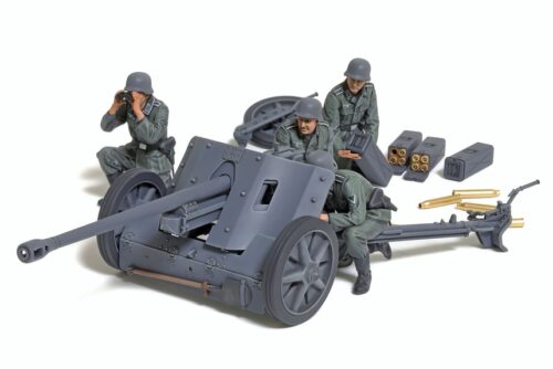 Tamiya, 35392, German 5cm Anti-Tank Gun (Pak38), skala 1:35