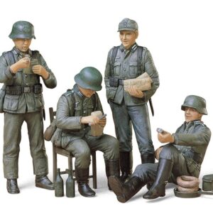 Tamiya, TA35129, Military MIniatures, German Soldiers At Rest, Skala 1:35.