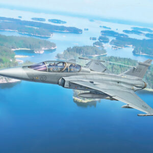 Italeri, 91216, JAS-39D Gripen twin seater, skala 1:72