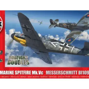 Airfix, A50194, Starter Set Dogfight Doubles Spitfire Mk.Vc  Messerschmitt Bf109F-4, skala 1:72