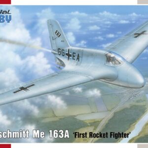 Special Hobby, SH 72334, Messerschmitt Me 163A "First Rocket Fighter", skala 1:72