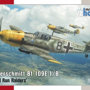 Special Hobby, 72474, Messerschmitt Bf 109E-1/B "Hit and Run Raiders", skala 1:72