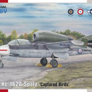 Special Hobby, SH 72475, Heinkel He 162A Spatz " Captured Birds", skala 1:72