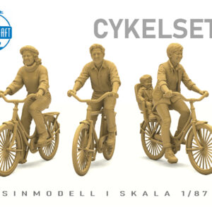 Model-Craft, MC-004, Cykelset B, 3D-print, skala 1:87