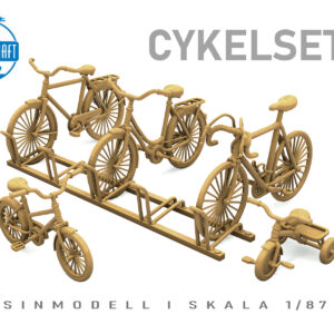Model-Craft, MC-005, Cykelset C, 3D-print, skala 1:87