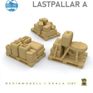 Model-Craft, MC-006, 3D-print Lastpallar A, skala H0