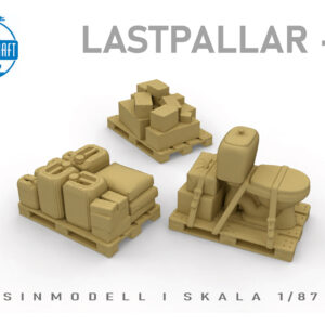 Model-Craft, MC-006, 3D-print Lastpallar A, skala H0