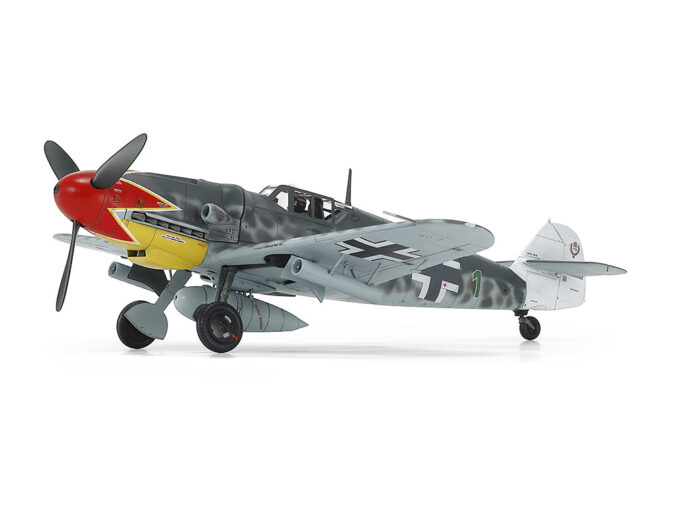 Tamiya, 61128, Messerschmitt Bf109 G-6 Late Production, skala 1:48