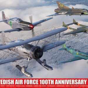 Airfix, A40004, Swedish Air Force 100th Anniversary, skala 1:72